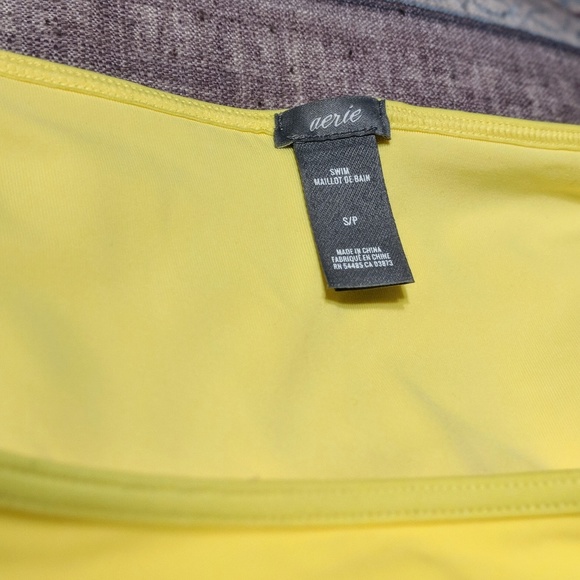 NWOT Bright Yellow Aerie Bikini - Picture 5 of 7